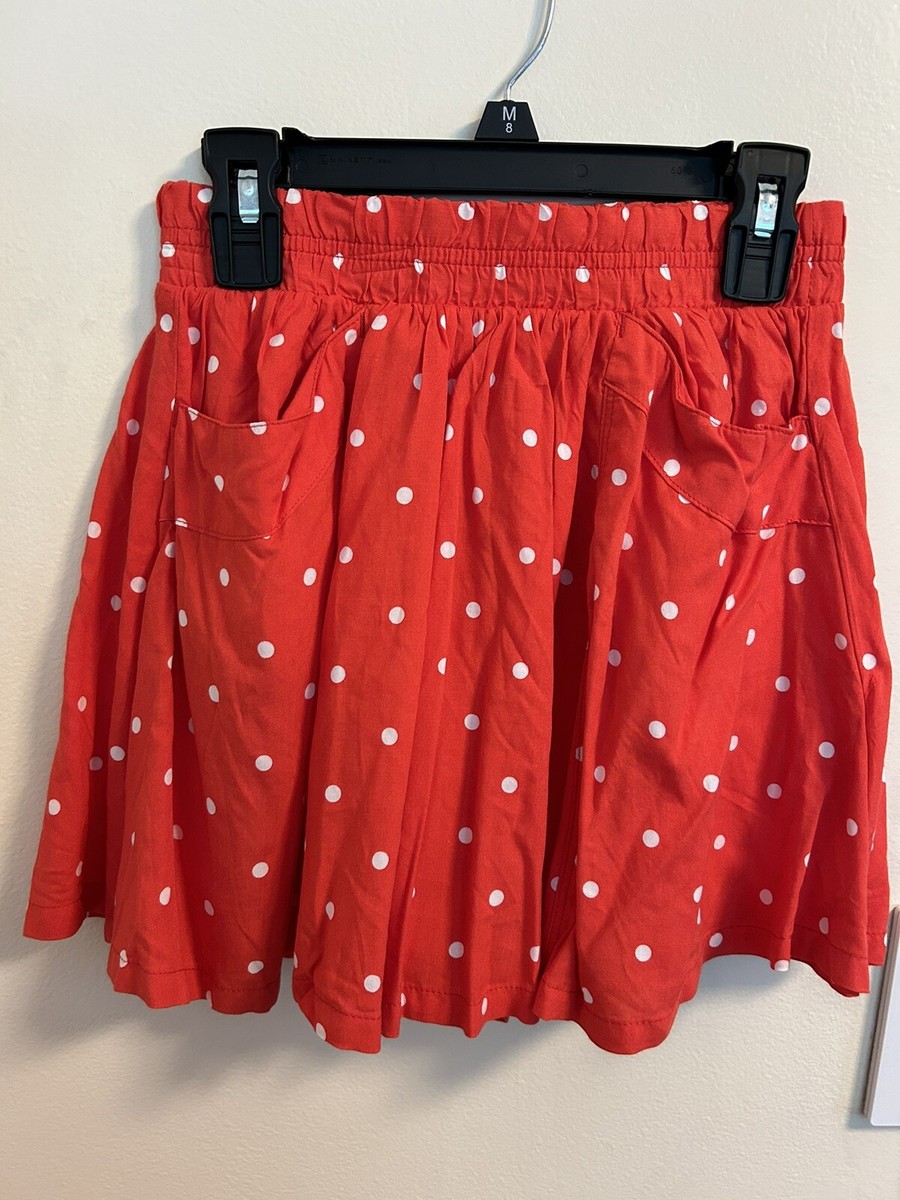 Old Navy Girls Red Polka Dot Skort Sz M( 8) NWT | eBay