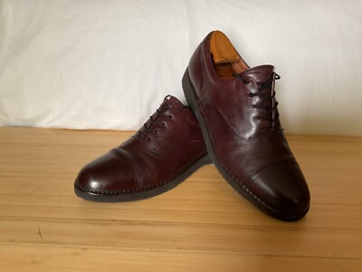 Rockport Men\'s Burgandy Leather Cap Toe Comfort Oxford Dress Shoes Size 16 Rockport Wilcox Classic Penny Loafer, Dark Burgundy - Brown  main image 3