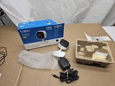 TP-Link Tapo 1080P Indoor Security Camera, Baby Monitor, Night Vision, C100