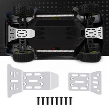 FLYXM 2x Chassis Armor Protection Plate Skid Plate for RC Arrma 1/14 Mojave GROM