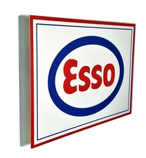 Esso Oil and Gas  Metal Sign