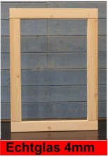 Gartenhausfenster feststehend Glas Carportfenster Werkstatt Holzfenster Fenster