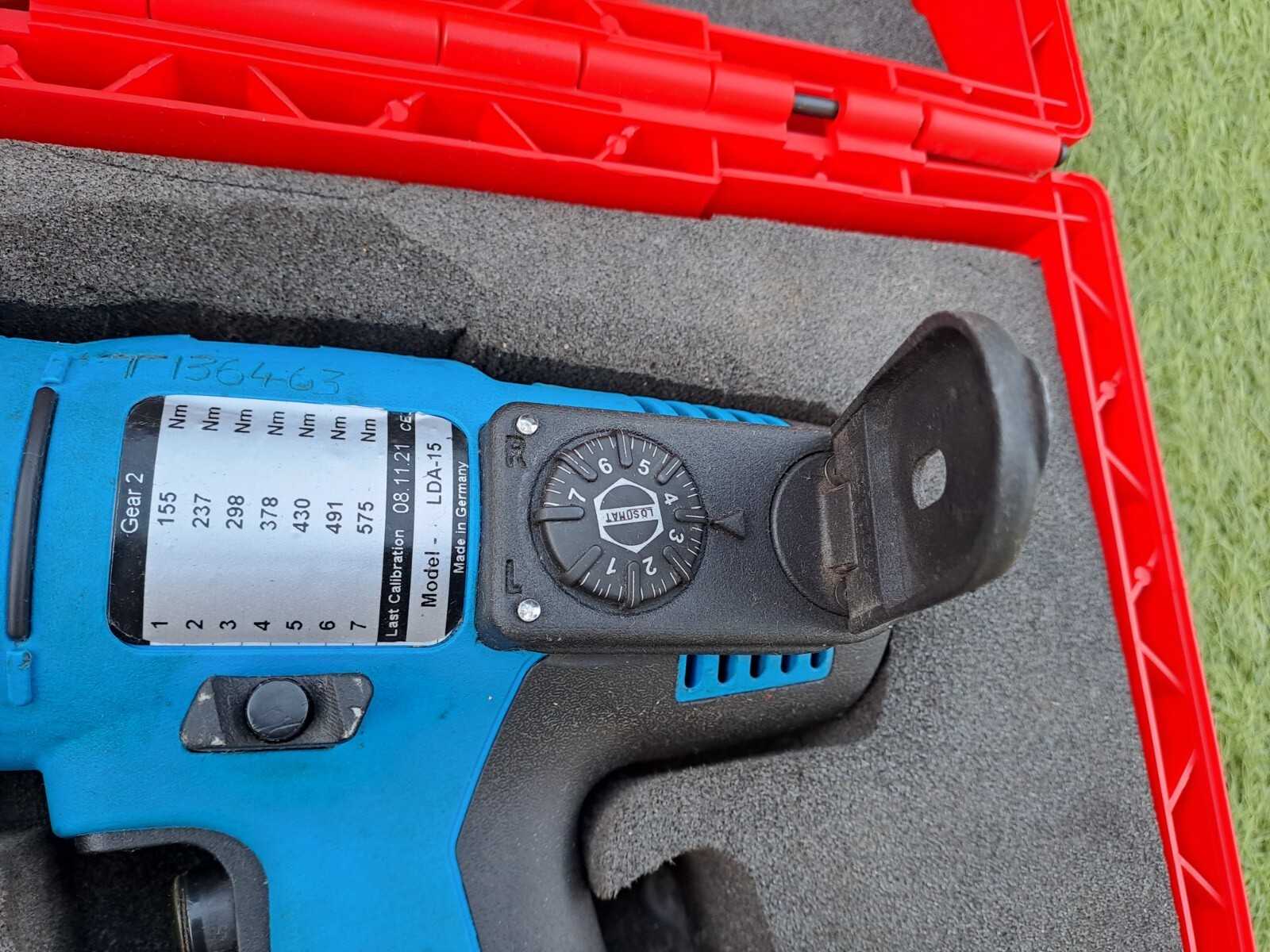 Gedore/Losomat LDA15, 1" Cordless High Torque Wrench, Range 1801500 N