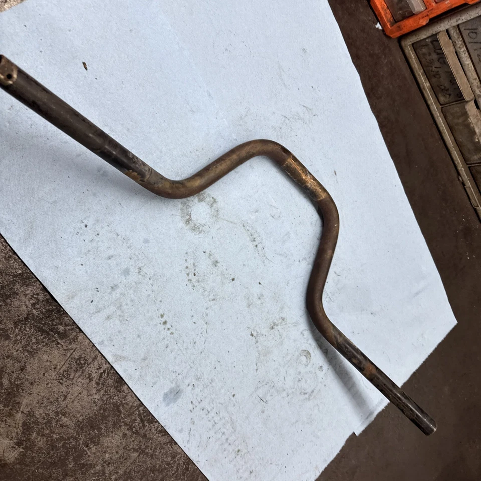 1979 Kawasaki Drifter 440 Vintage Snowmobile handlebars straight good - Image 3 of 3