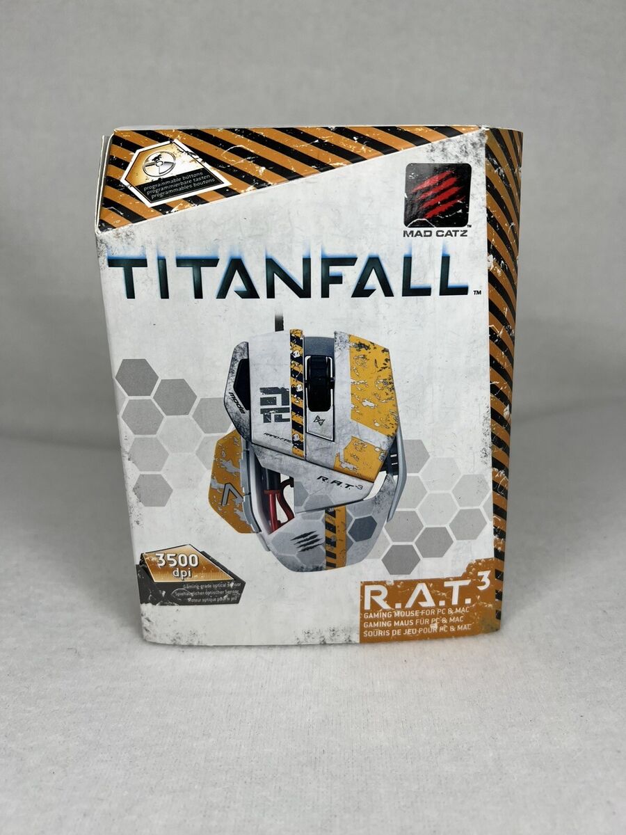 Mad Catz R.A.T 3 TitanFall Collector's Edition Gaming Mouse Mad Catz R.A.T 3 TitanFall Collector's Edition Gaming Mouse