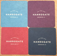 4 x Spa Town Ales Harrogate Brewing Co Beer Mats