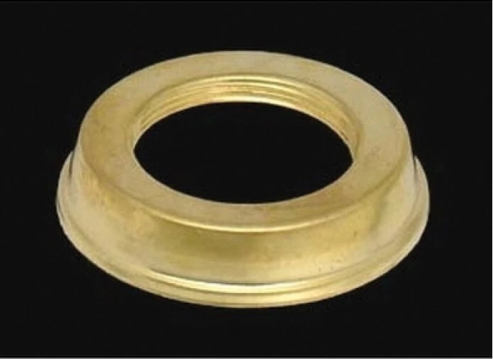 B&P LAMP SUPPLY BP Lamp Solid Brass Collar for #10 Kosmos Burner #20036