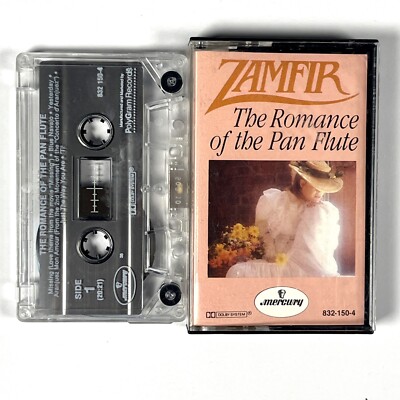 Zamfir- Romance of the Pan Flute (1982) Cassette Tape Jazz Easy Listening Tested