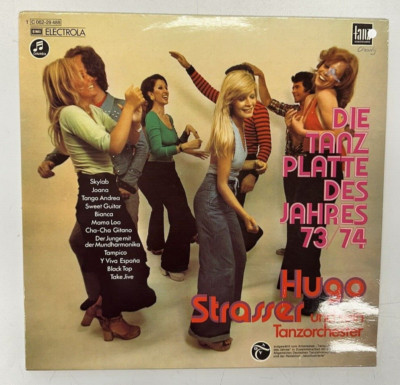 LP - Hugo Strasser Und Sein Tanzorchester   Die Tanzplatte Des Jahres 73/74