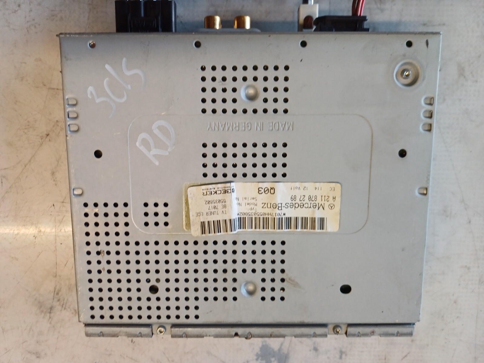 3CLS* Mercedes W219 CLS W211 Becker TV Tuner ECE Radio Video Module A2118702789
