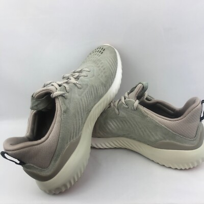 Adidas Alphabounce Lea Mens BY3122 2017 Clear Light Brown Running Shoes Sz 11.5 eBay