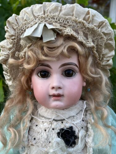 Impresionante muñeca francesa antigua BEBE JUMEAU E 10 J alrededor de 1883 gr. 57 cm - Imagen 4 de 9