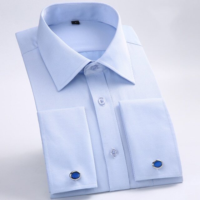 Mint Forest Multi Men's  Stripe Multi Pattern Cotton French Cuff Men's Dress Shirt