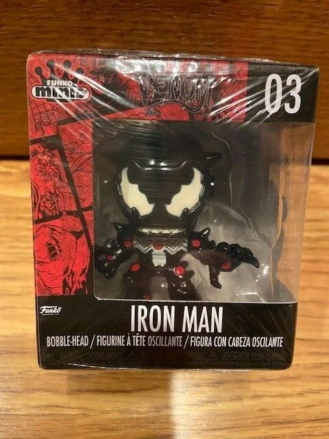 Funko Minis Venom Marvel Captain Miles Morales Deadpool Groot Hulk Iron Man Mini - Image 3 of 4