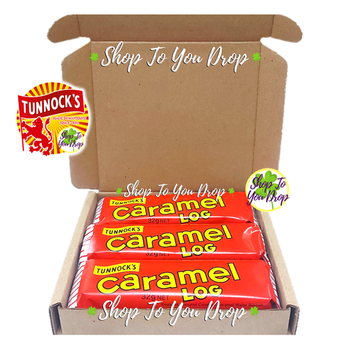 TUNNOCKS PERSONALISED GIFT BOX HAMPER Snowballs Teacakes Present Chocolate