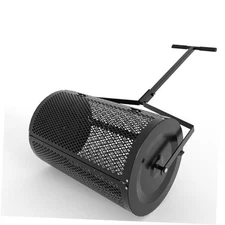 24-Inch Lawn Spreader - Compost, Mulch, and Soil Distribution Tool for 