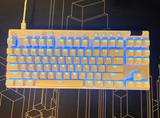 Logitech G PRO X TKL RAPID Wired USB Gaming Keyboard White RGB English QWERTY