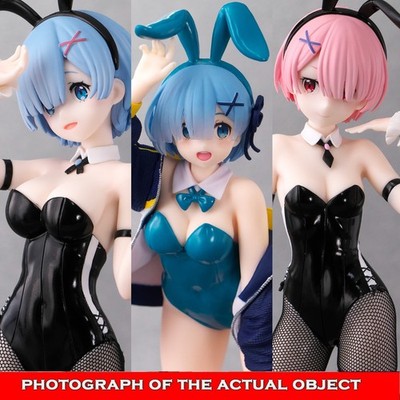 Re Zero   rem　ramu  Anime japan Figure  Be Cute Bunnies set of 3