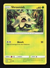 Shroomish 4/73 LP Shining Legends English Pokemon Card TCG