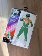 Spirit Halloween Green Power Rangers Costume Men's Small 2026