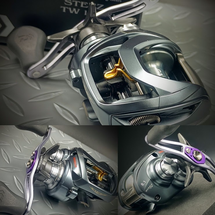 DAIWA【STEEZ A TW 1016XH】R-H 8.1:1 Gear Used Baitcasting DAIWA【STEEZ A TW 1016XH】R-H 8.1:1 Gear Used Baitcasting