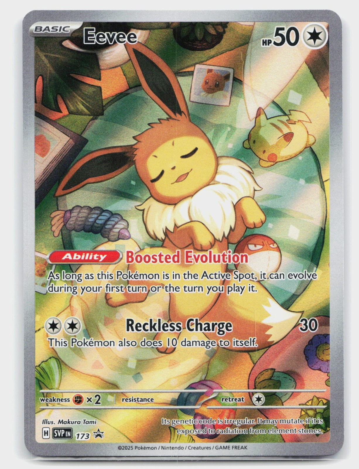 Eevee Holofoil SV: Scarlet & Violet Promo Cards 173 Pokemon Near Mint