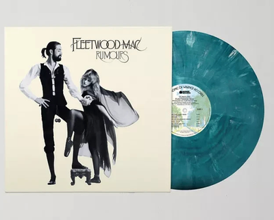 FLEETWOOD MAC RUMOURS EXCLUSIVE BLUE SILVER TEAL VINYL Very Few