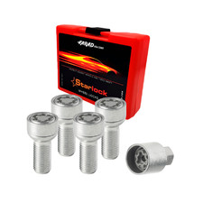 Radschloss Radschrauben Satz für Cupra Terramar ab 2024 Silber 4x M14X1.5