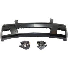 Bumper Cover Fascia Kit For 2010-2012 MB GLK350 Front with Parktronic Holes CAPA