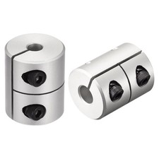 2pcs Motor Shaft 8mm To 8mm Joint Helical Beam Coupler Coupling 20x25mm