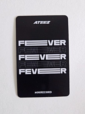 ATEEZ Treasure Zero: Fever Platform Re-issued Official Minirecord