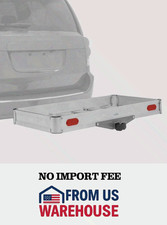 Aluminum Cargo Carrier 500 Lb Cap Folding Hitch Rack Elevate Outdoor - 50