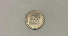 1876 Silver Seated Liberty Quarter 25c