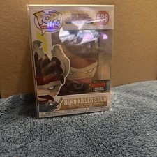 My Hero Academia Hero Killer Stain 2019 NYCC Exclusive Funko Pop 636 w/Protector