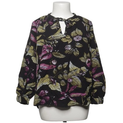 Ever.me, Bluse, Größe: 42, Schwarz/Grün/Lila/Mehrfarbig, Viskose, Blumen #CS9