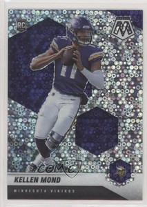 2021 Panini Mosaic Rookies No Huddle Silver Prizm Kellen Mond #321 Rookie RC