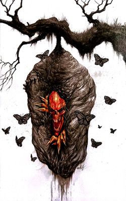 NECTAR #4 COVER D INCENTIVE JONATHAN WAYSHAK BLACK & WHITE VIRGIN VARIANT NM
