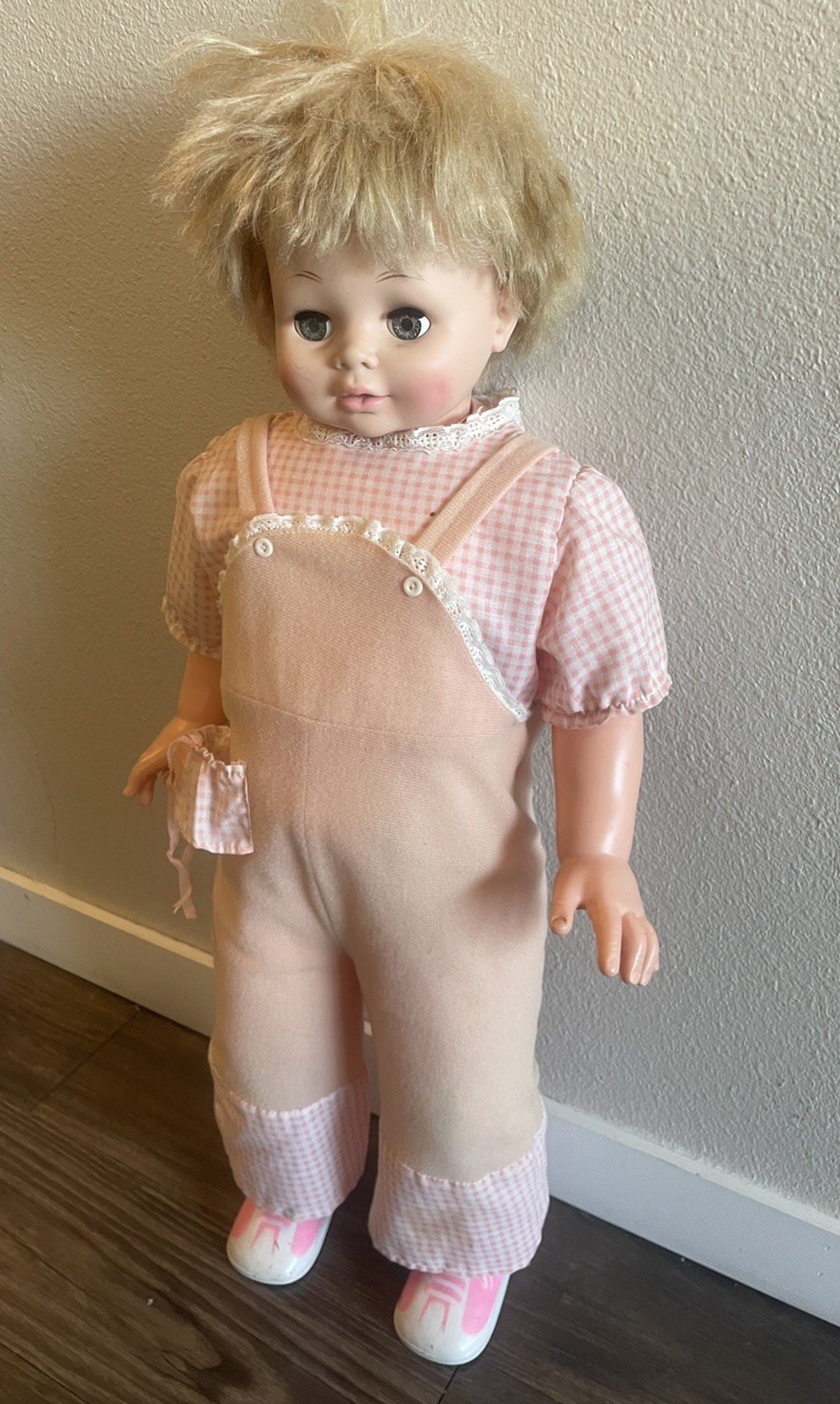 Eugene Doll Vtg 1978 Toddler Rare 30 Inches Jointed