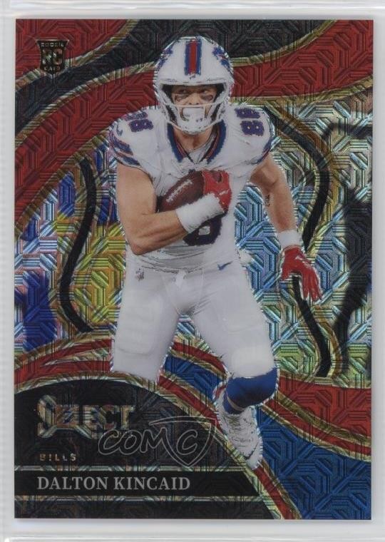 2023 Panini Select Club Level Red Prizm 36/49 Dalton Kincaid #281 Rookie RC 0xc1