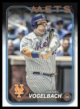 2024 Topps #345 Daniel Vogelbach New York Mets Baseball Card