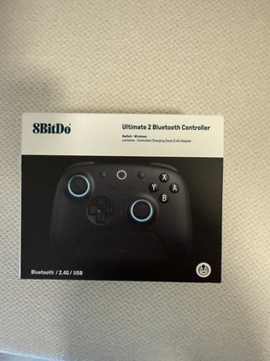 8BITDO ULTIMATE 2 BLUETOOTH CONTROLLER FOR SWITCH/SWITCH 2 & PC LIGHTLY USED