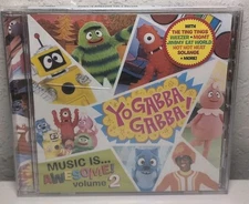 Yo Gabba Gabba: Music Is Awesome Volume 2 (Audio CD) Brand New B220