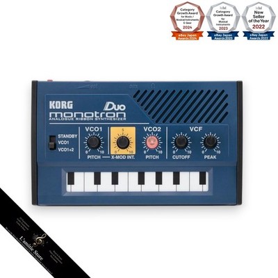 Korg Monotron DUO Analog Ribbon Synthesizer Portable Japan New
