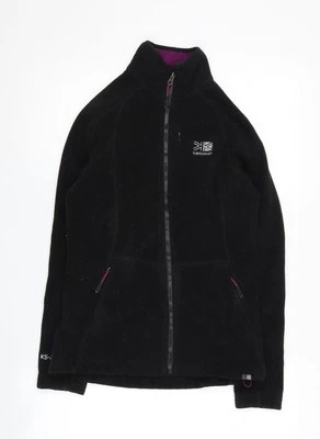 Karrimor Damen Fleecejacke schwarz Größe 8 Outdoor Wärme - Bild 1 von 4