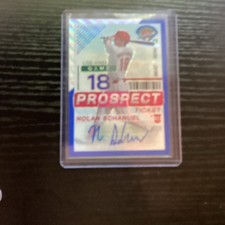 Panini Contenders Optic Prospect Ticket Nolan Schanuel Autograph #129 LA 2021