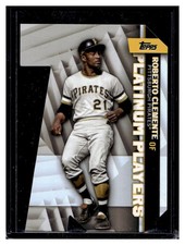 2021 Topps #PDC-28 Roberto Clemente Platinum Players Die Cut