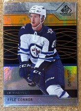 2018-19 Upper Deck SP Game Used Orange 041/157 Kyle Connor #69