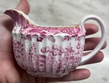 Copeland Spode Pink Willow Rare Creamer Dish