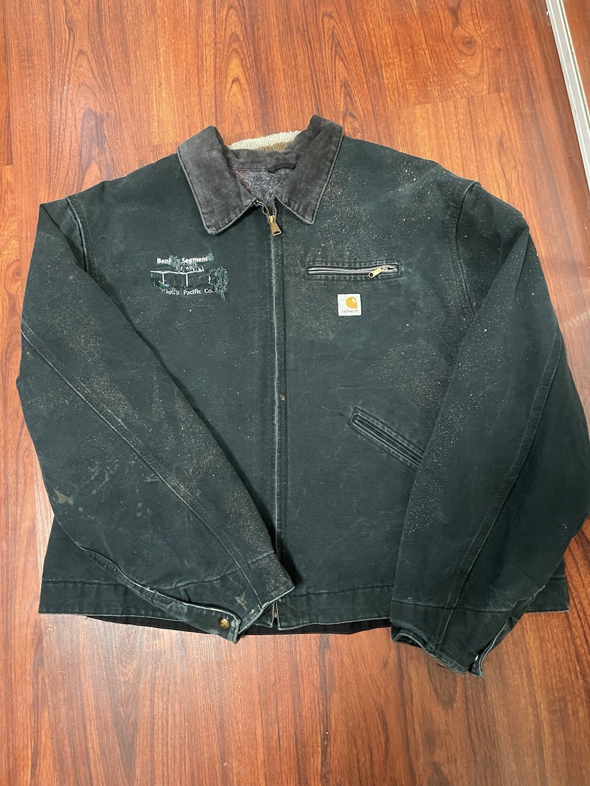 Vintage 90s Blanket Lined Carhartt Detroit Jacket Size XL