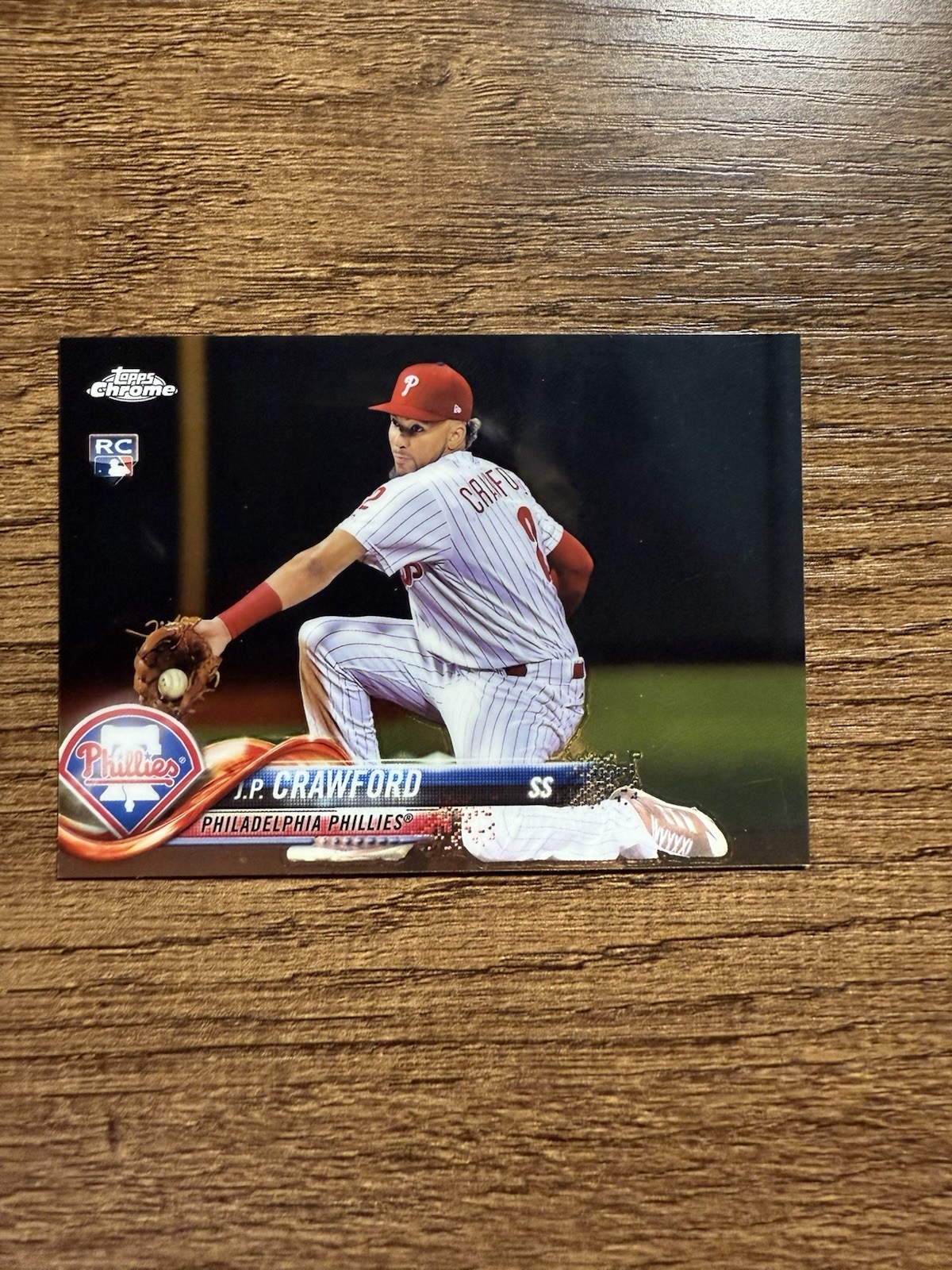 2018 Topps Chrome - J.P. Crawford #61 (RC)